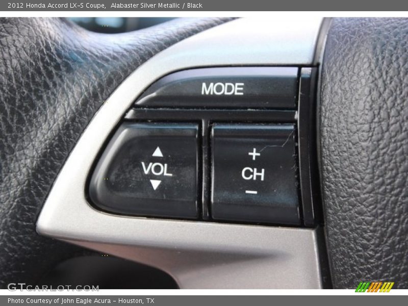 Alabaster Silver Metallic / Black 2012 Honda Accord LX-S Coupe