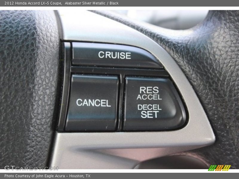 Alabaster Silver Metallic / Black 2012 Honda Accord LX-S Coupe