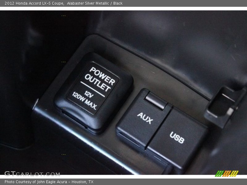 Alabaster Silver Metallic / Black 2012 Honda Accord LX-S Coupe