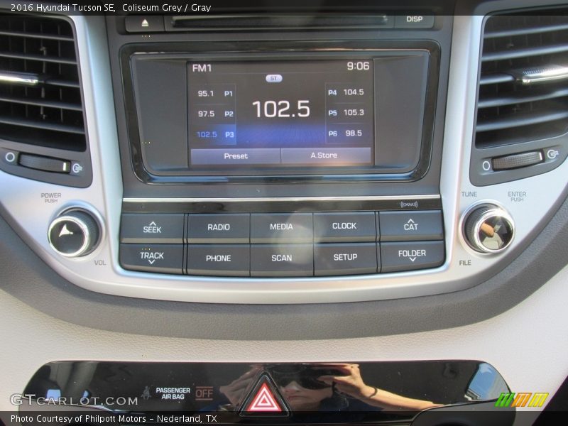 Coliseum Grey / Gray 2016 Hyundai Tucson SE