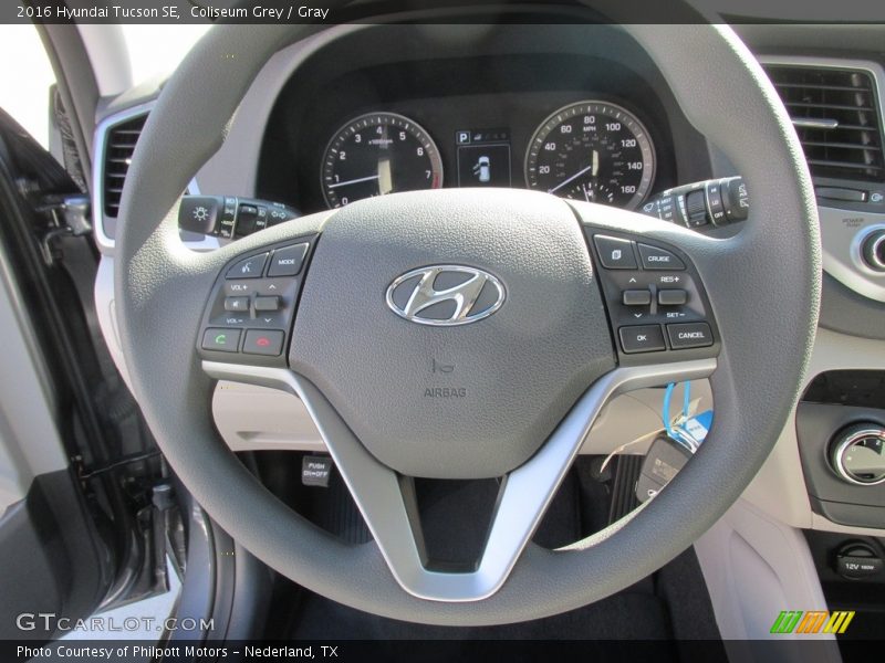 Coliseum Grey / Gray 2016 Hyundai Tucson SE
