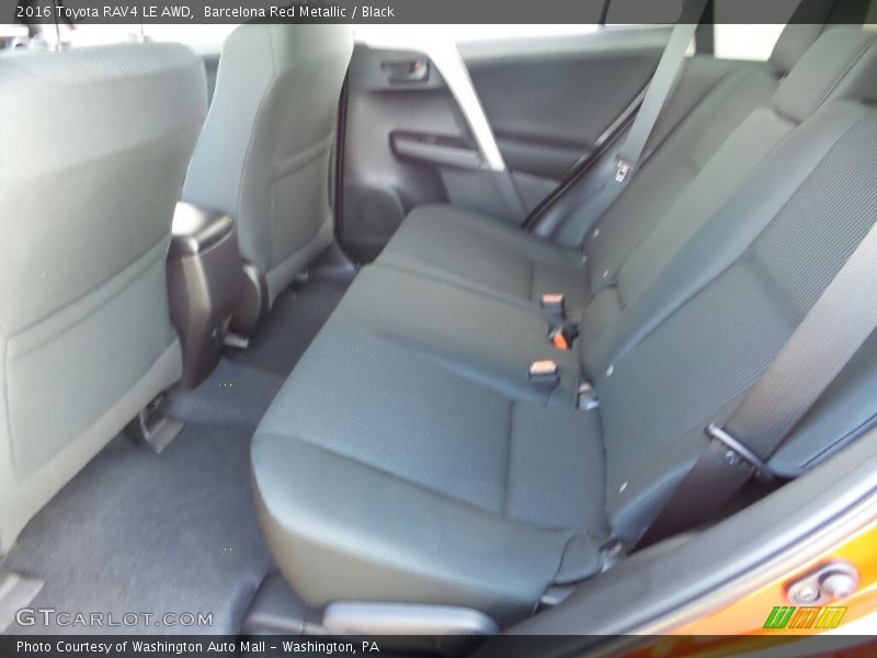 Barcelona Red Metallic / Black 2016 Toyota RAV4 LE AWD
