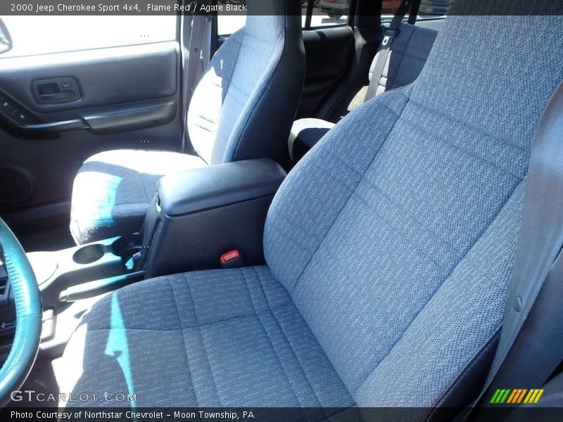 Flame Red / Agate Black 2000 Jeep Cherokee Sport 4x4