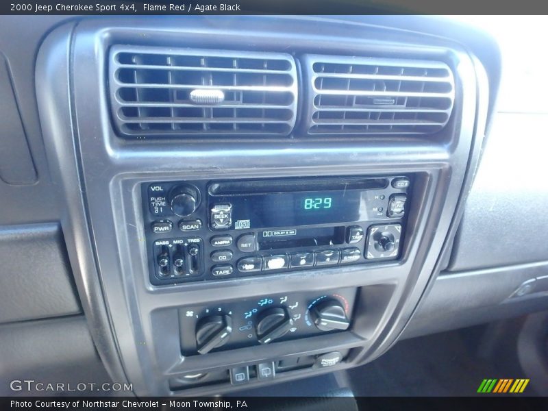 Flame Red / Agate Black 2000 Jeep Cherokee Sport 4x4