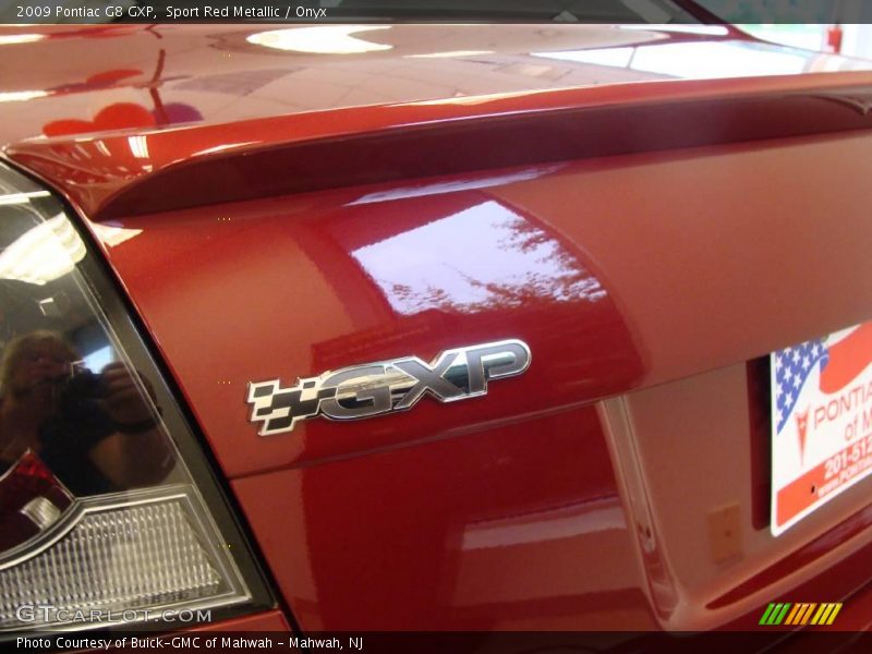 Sport Red Metallic / Onyx 2009 Pontiac G8 GXP