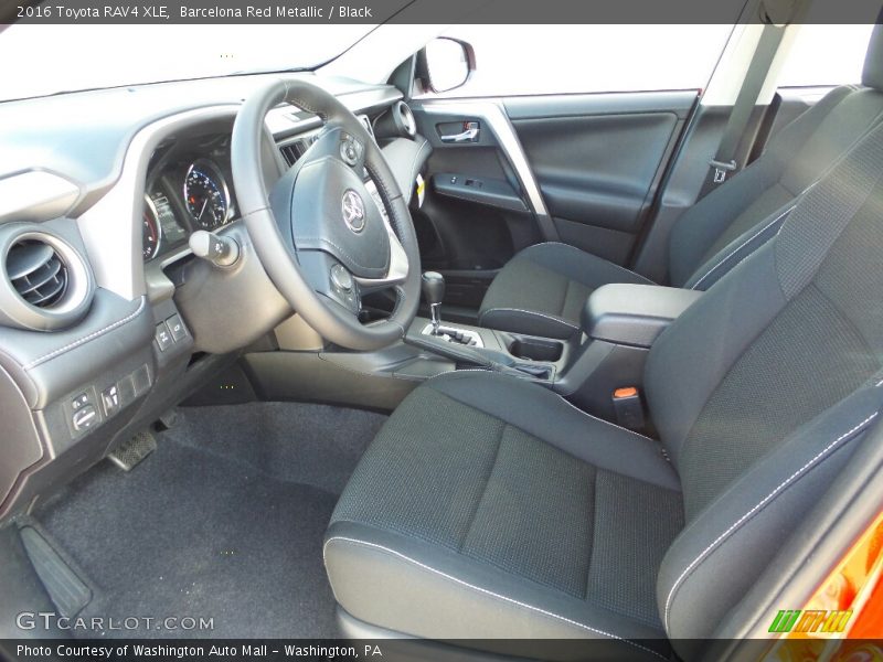 Barcelona Red Metallic / Black 2016 Toyota RAV4 XLE