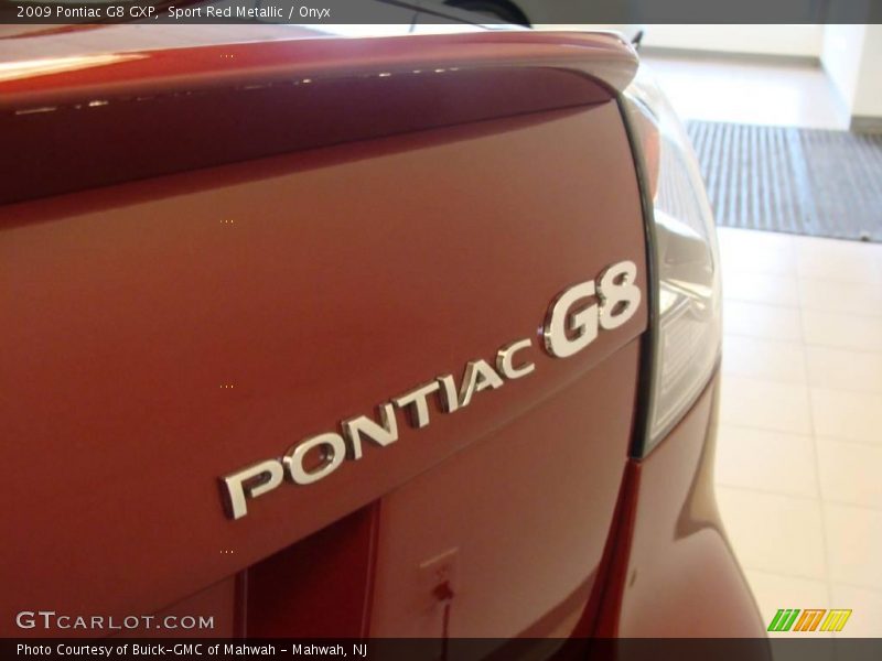 Sport Red Metallic / Onyx 2009 Pontiac G8 GXP
