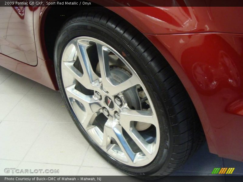 Sport Red Metallic / Onyx 2009 Pontiac G8 GXP