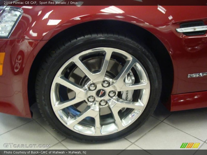 Sport Red Metallic / Onyx 2009 Pontiac G8 GXP