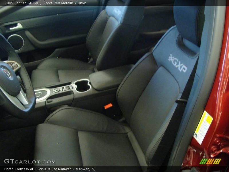 Sport Red Metallic / Onyx 2009 Pontiac G8 GXP
