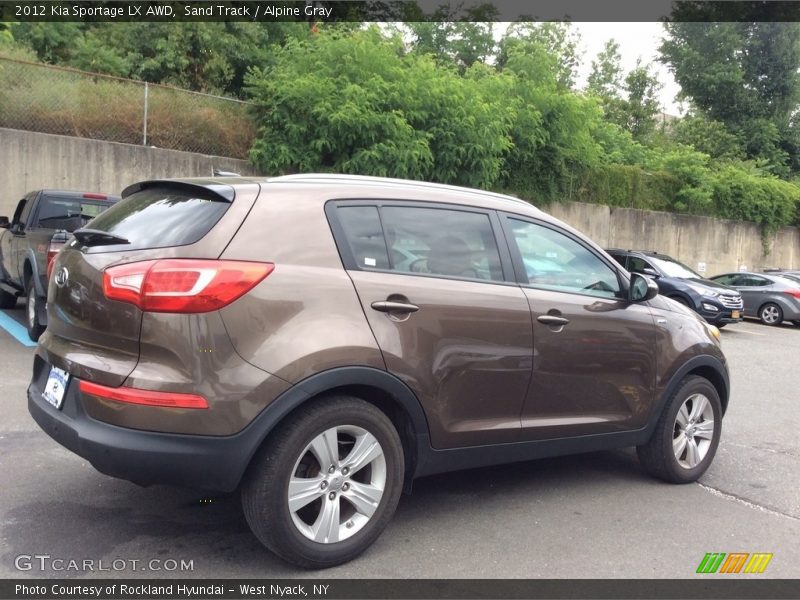 Sand Track / Alpine Gray 2012 Kia Sportage LX AWD