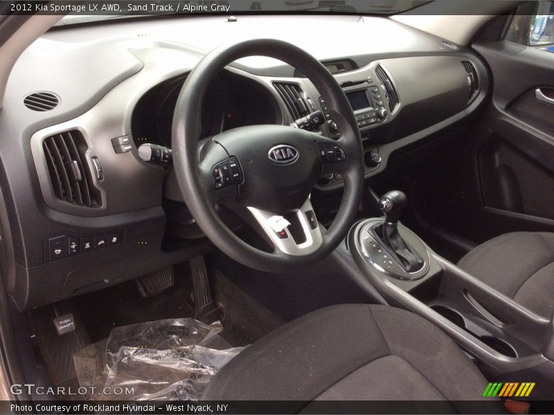 Sand Track / Alpine Gray 2012 Kia Sportage LX AWD