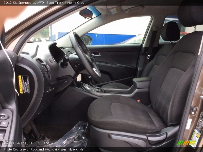 Sand Track / Alpine Gray 2012 Kia Sportage LX AWD