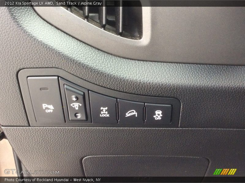 Sand Track / Alpine Gray 2012 Kia Sportage LX AWD