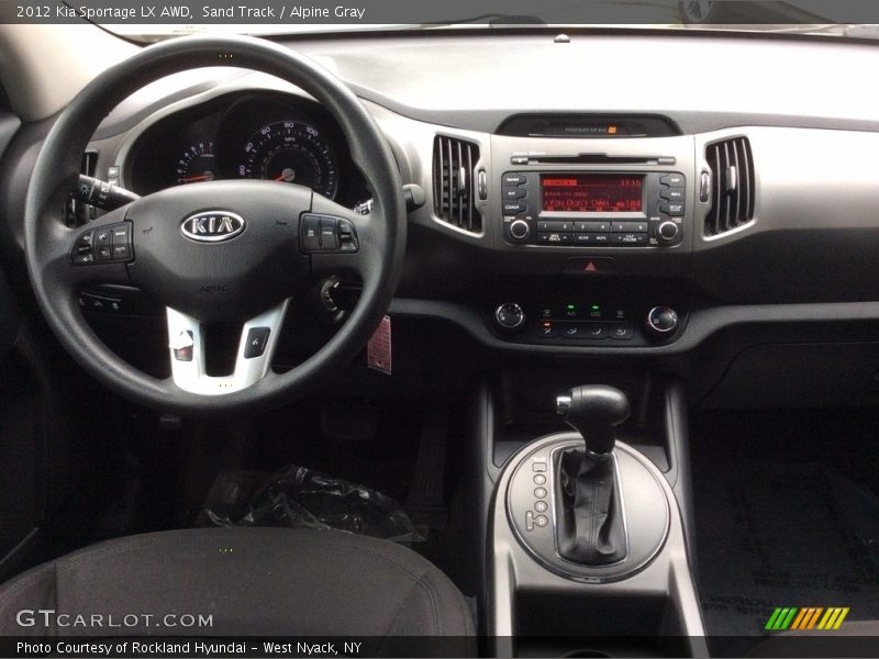 Sand Track / Alpine Gray 2012 Kia Sportage LX AWD