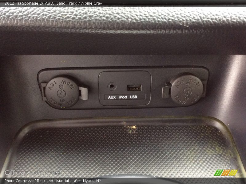 Sand Track / Alpine Gray 2012 Kia Sportage LX AWD