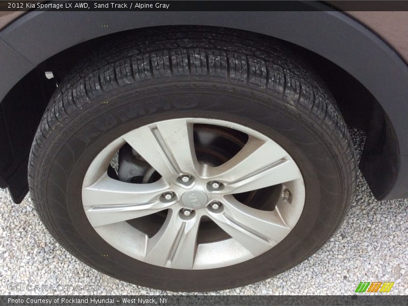 Sand Track / Alpine Gray 2012 Kia Sportage LX AWD