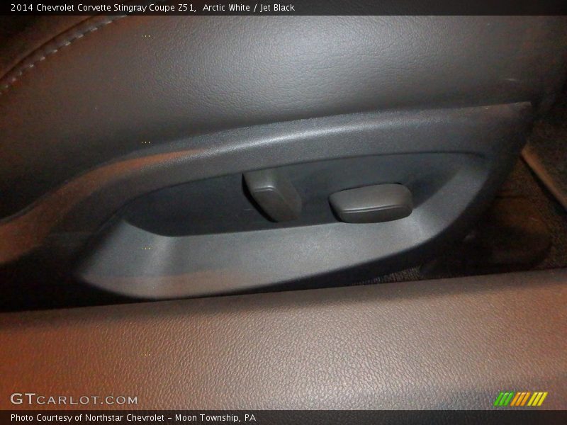 Arctic White / Jet Black 2014 Chevrolet Corvette Stingray Coupe Z51