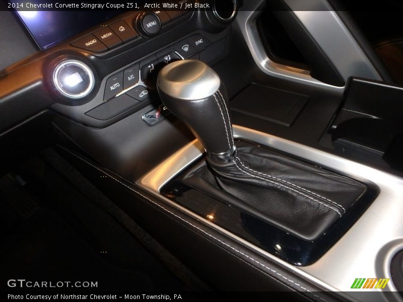 Arctic White / Jet Black 2014 Chevrolet Corvette Stingray Coupe Z51