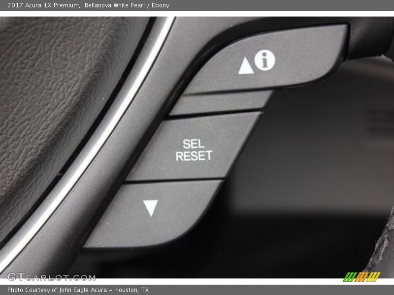 Bellanova White Pearl / Ebony 2017 Acura ILX Premium