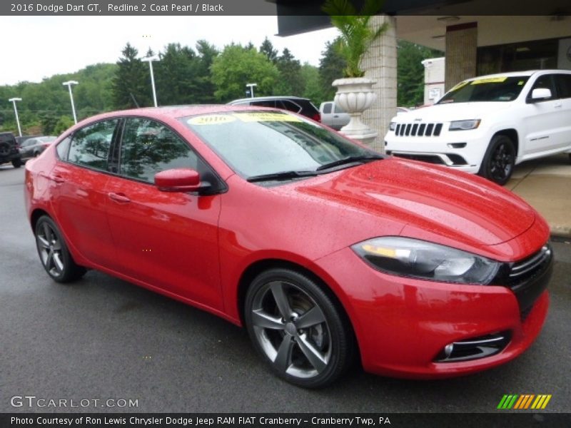 Redline 2 Coat Pearl / Black 2016 Dodge Dart GT