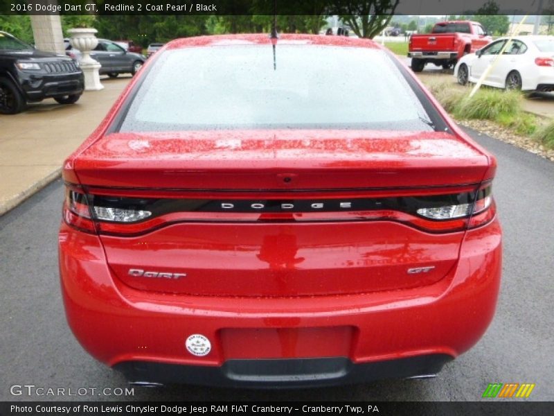 Redline 2 Coat Pearl / Black 2016 Dodge Dart GT