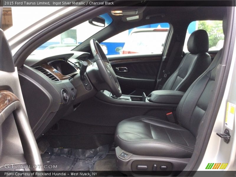 Ingot Silver Metallic / Charcoal Black 2015 Ford Taurus Limited
