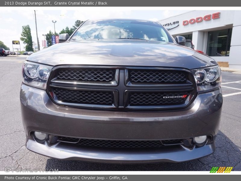 Granite Crystal Metallic / Black 2013 Dodge Durango SXT