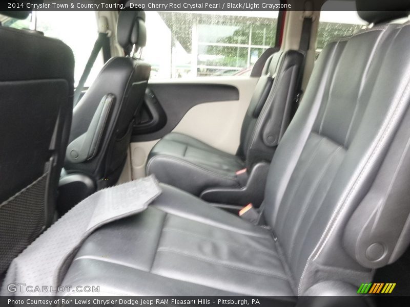 Deep Cherry Red Crystal Pearl / Black/Light Graystone 2014 Chrysler Town & Country Touring