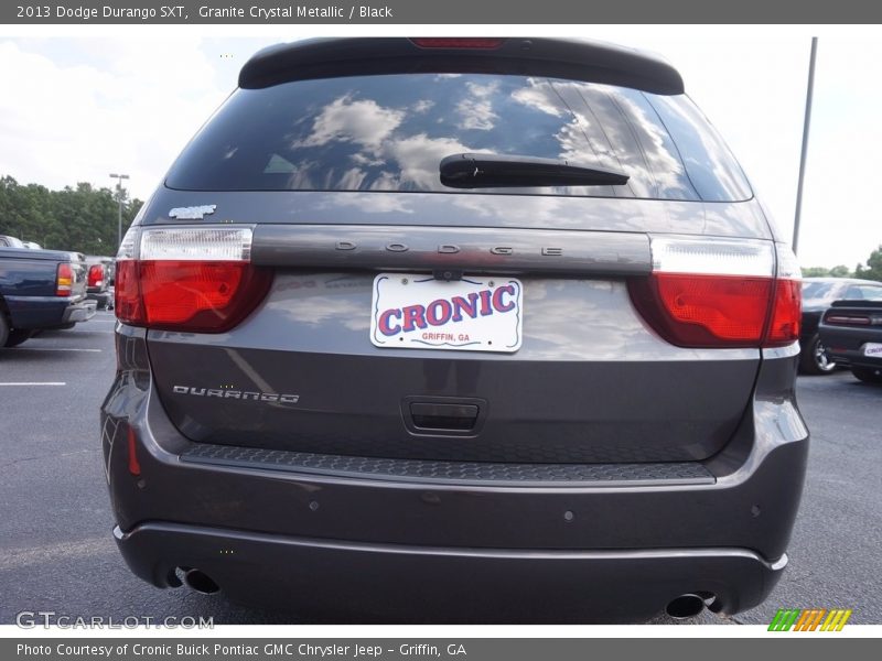 Granite Crystal Metallic / Black 2013 Dodge Durango SXT