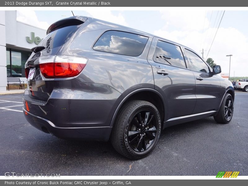 Granite Crystal Metallic / Black 2013 Dodge Durango SXT