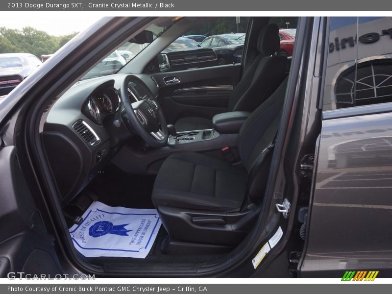 Granite Crystal Metallic / Black 2013 Dodge Durango SXT
