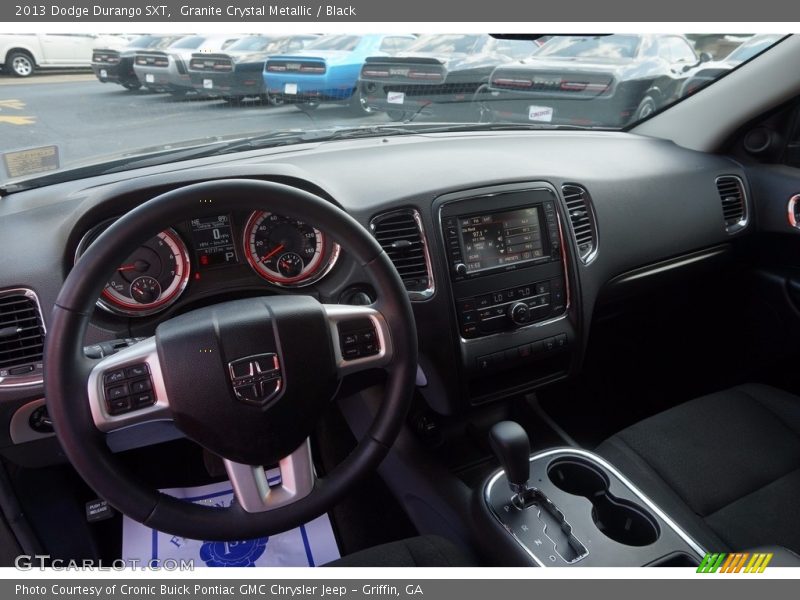 Granite Crystal Metallic / Black 2013 Dodge Durango SXT
