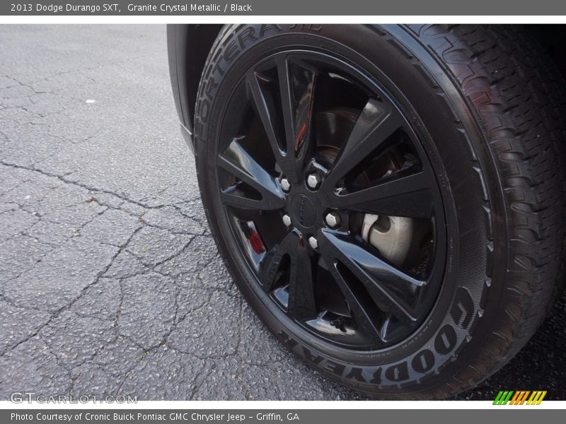 Granite Crystal Metallic / Black 2013 Dodge Durango SXT
