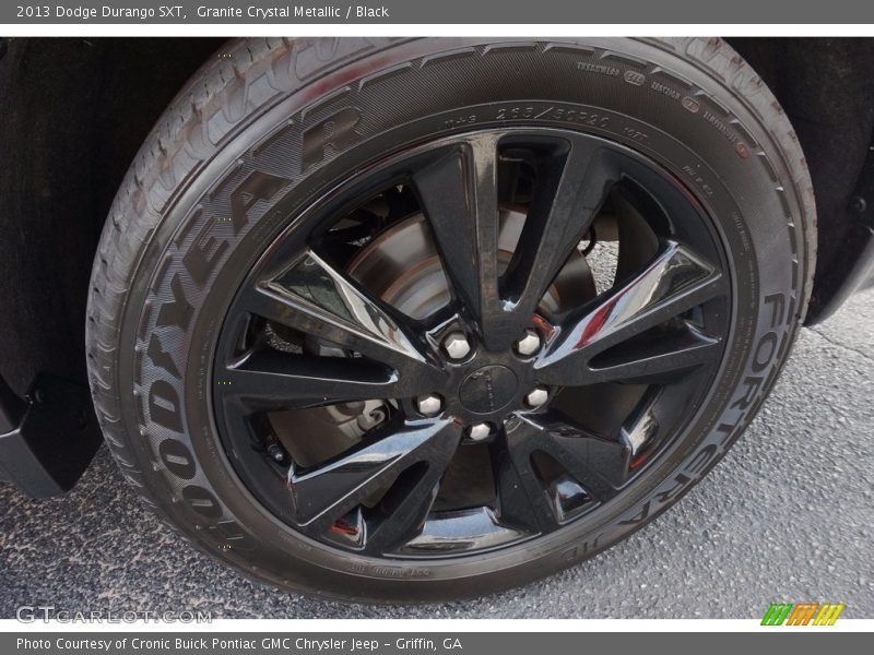 Granite Crystal Metallic / Black 2013 Dodge Durango SXT