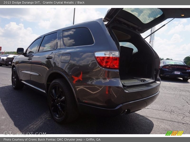 Granite Crystal Metallic / Black 2013 Dodge Durango SXT