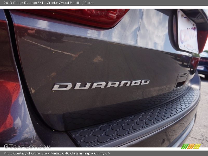 Granite Crystal Metallic / Black 2013 Dodge Durango SXT