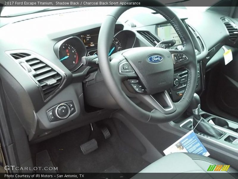 Shadow Black / Charcoal Black Sport Appearance 2017 Ford Escape Titanium