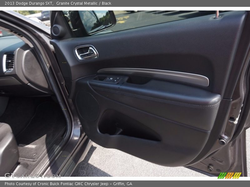 Granite Crystal Metallic / Black 2013 Dodge Durango SXT