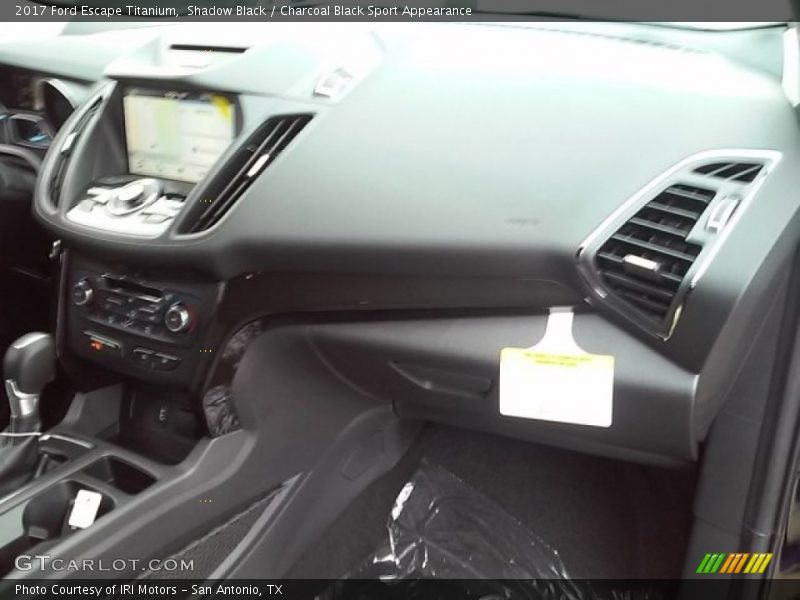 Shadow Black / Charcoal Black Sport Appearance 2017 Ford Escape Titanium