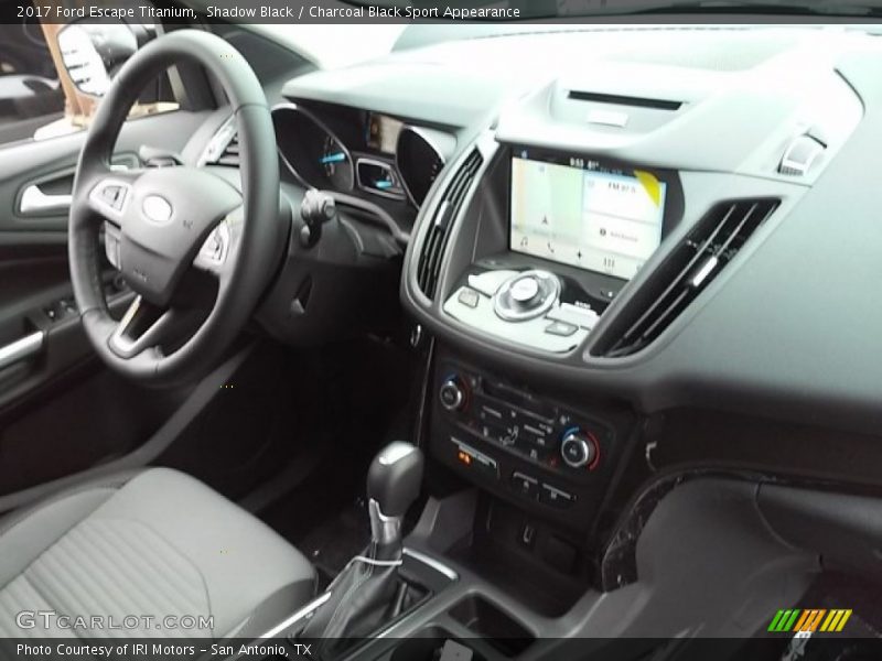 Shadow Black / Charcoal Black Sport Appearance 2017 Ford Escape Titanium