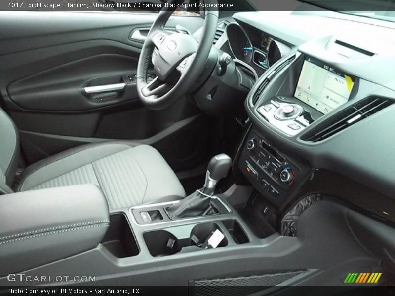 Shadow Black / Charcoal Black Sport Appearance 2017 Ford Escape Titanium