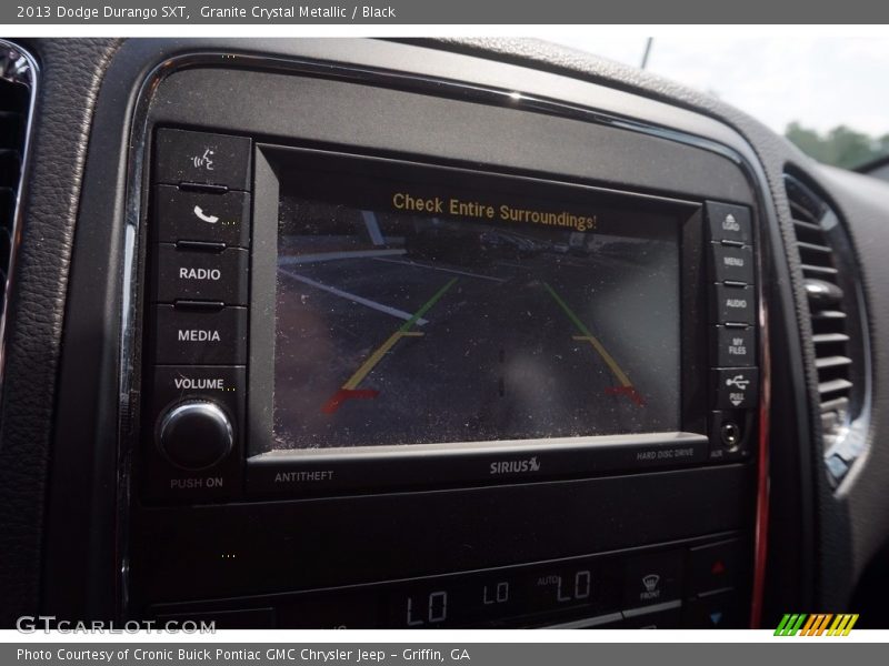 Granite Crystal Metallic / Black 2013 Dodge Durango SXT