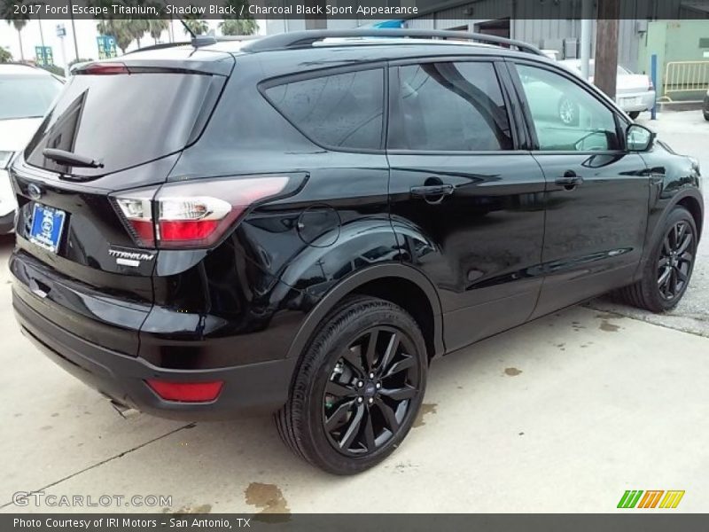 Shadow Black / Charcoal Black Sport Appearance 2017 Ford Escape Titanium