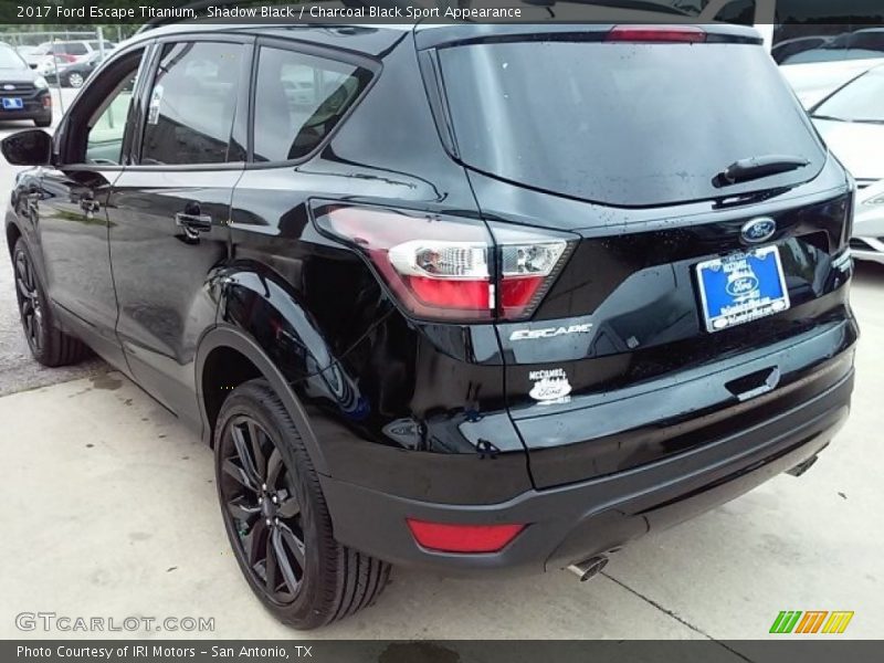 Shadow Black / Charcoal Black Sport Appearance 2017 Ford Escape Titanium
