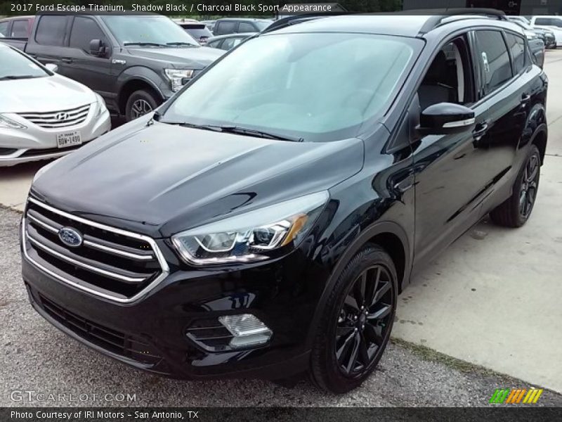 Shadow Black / Charcoal Black Sport Appearance 2017 Ford Escape Titanium
