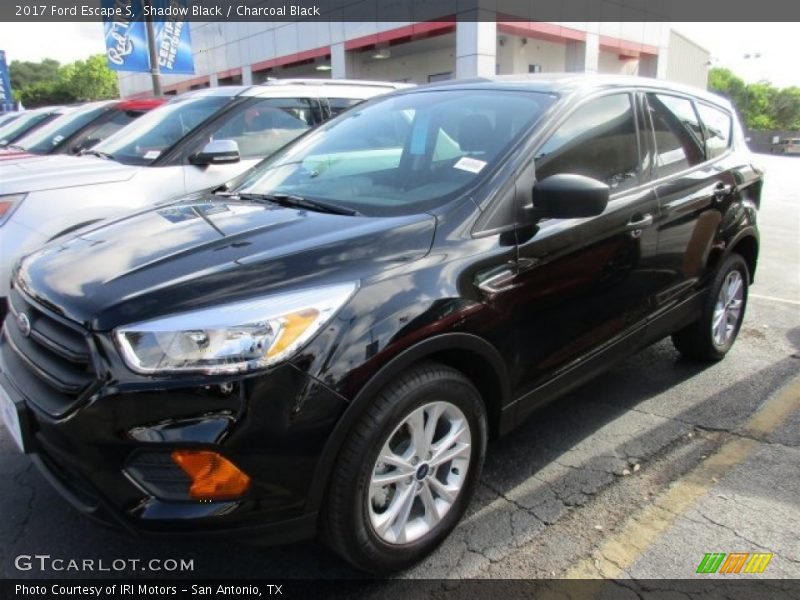 Shadow Black / Charcoal Black 2017 Ford Escape S