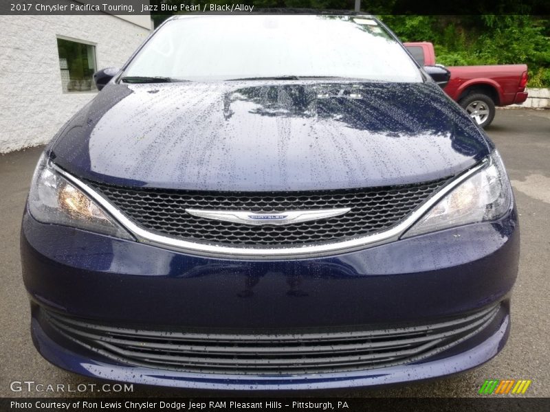 Jazz Blue Pearl / Black/Alloy 2017 Chrysler Pacifica Touring