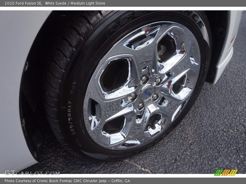 White Suede / Medium Light Stone 2010 Ford Fusion SE