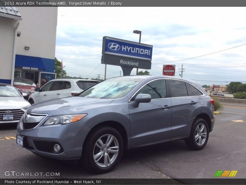 Forged Silver Metallic / Ebony 2013 Acura RDX Technology AWD
